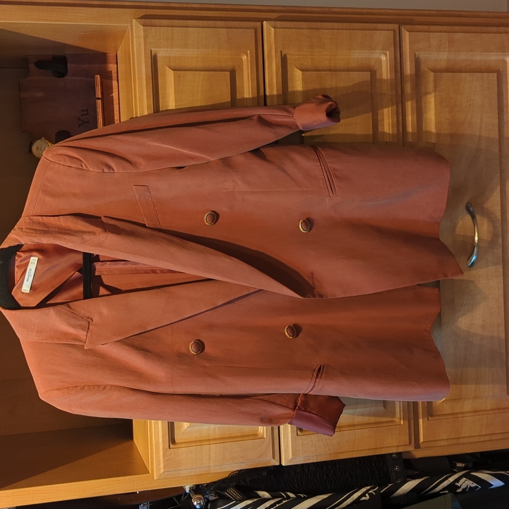 Mango pink blazer